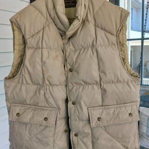 Eddie Bauer down vest, men's size XL